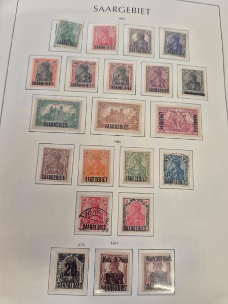 1920-1959, Collection de SARRE en un album, essentiellement
