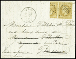 PASSEUR Pelvilain. Archive exceptionnelle de 2 lettres.