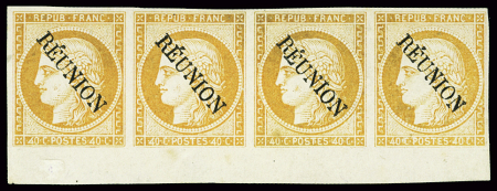 N°11e 40c. orange, variété PAIRE des 2 chiffres "4"