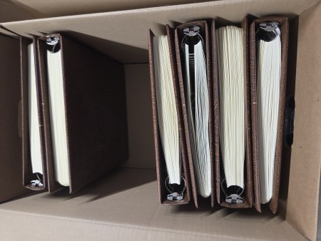 1986-2009, Collection en neuf en 8 albums Leuchtturm