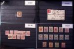 1856-1940 Mint & used selection on 30 lot cards featuring