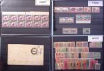 1840-1940ca, Important mint and used selection on cards