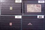 1840-1940ca, Important mint and used selection on cards