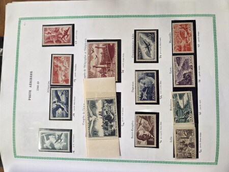 1927-2015 Solide collection de Poste Aérienne avec