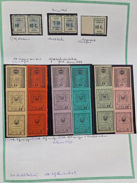1909-1989 Très solide ensemble de timbres de Grève,