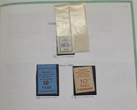 1909-1989 Très solide ensemble de timbres de Grève,