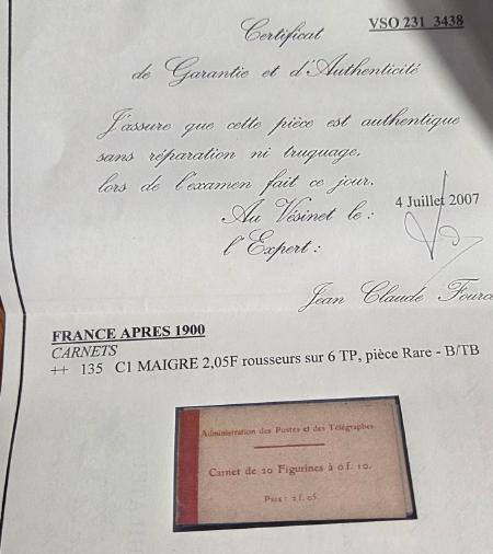 1906-2015 Collection solide sur les carnets anciens