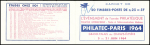 N°1263-C4aatp, carnet de la Marianne de Décaris, avec