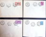 N°1/23 23 1ère série d'Andorre, des timbres de France