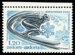 N°251b 1f20 émeraude noir avec couleur olive omise,