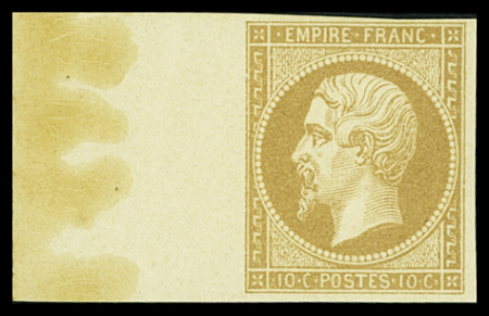 N°13B 10c brun-clair, neuf **, Bdf, fraîcheur postale,
