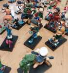 GASTON LAGAFFE Lot de 47 figurines résine Plastoy Collectoys