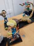 GASTON LAGAFFE Lot de 47 figurines résine Plastoy Collectoys