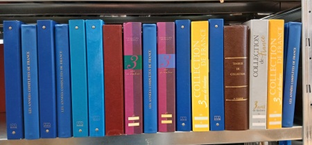 1929-2021, Collection de France en albums et classeurs,