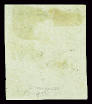 N°2 15c. vert, neuf *, léger aminci sinon pièce superbe