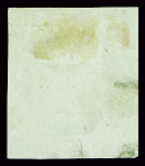 N°2 15c. vert, neuf sans gomme, petits clairs sinon