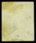 N°4a 25c. bleu foncé, neuf *, TB. Signé JF.Brun (Cote