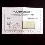 N°33c 5f violet-gris, ND, Très frais, TB. Certificat