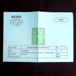 N°42A 5c. vert, report I, en bloc de 4 (cases 7, 8,