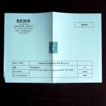 N°44B 20c. bleu, Type I, Report 2, très frais, SUP,