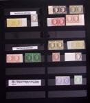 1849-1871, Lot d'essais de couleur type CERES et EMPIRE