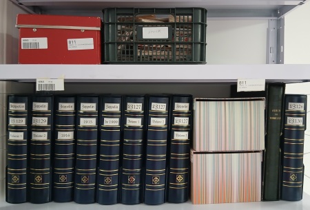 1900-39 Collection de ZEPPELINS contenus dans 9 albums