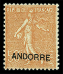 N°15 50c. rouge, variété décalée, B/TB + variété oblique,