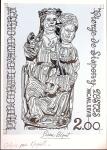 N°278 Vierge de Sispony 2f sculpture de l'église Saint-Jean,