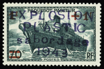 SAUMUR N°7 1f.+1f. Paquebot Pasteur, neuf **, TTB