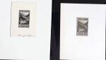 N°39/43 Paysages, Gorges de St-Julia: épreuves d'artiste