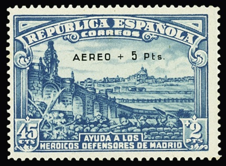 POSTE AERIENNE N°193 +5p. sur 45c. + 2p. bleu, neufs
