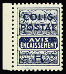 N°234 à 243, timbres de Majoration, Lettre H, dentelés
