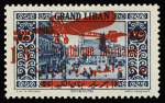 POSTE AERIENNE N°36 et 37 15p. sur 25p. bleu et 25p.