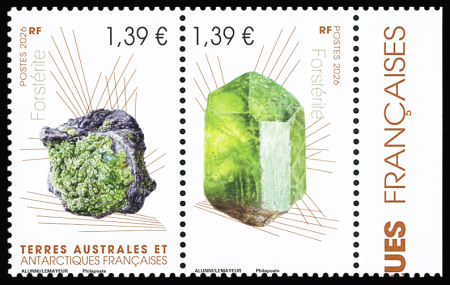 Variété mention "TERRES AUSTRALES ET ANTARCTIQUES FRANCAISES"