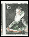 N°1702b Fragonard, variété piquage à cheval et couleur
