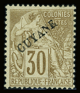 N°24a 30c. brun, neuf *, TTB