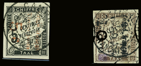 N°8 + 11, obl., TB