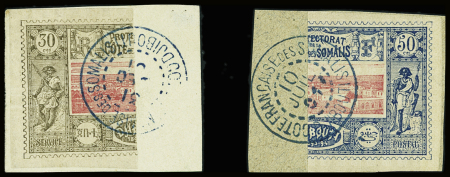 N°13c + 15c obl., TTB