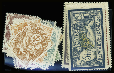 Année complète 1900 Numéros 107 à 123 neuf * TB