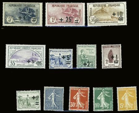 Année complète 1921/1922 numéros 158 à 169 neuf * 