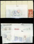 Année complète 1940/1949 numéros 451 à 862 neuf **