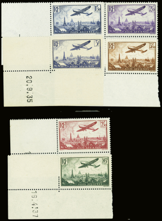 N°8/13 6 valeurs cdf datés neuf ** TB