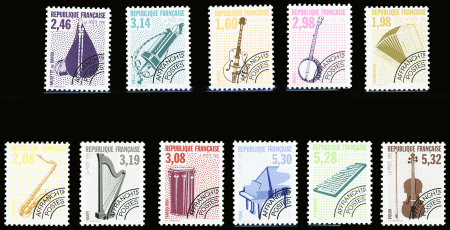 N°213/223  11 valeurs dentelées 13 neuf ** TB