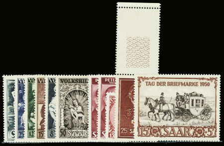 N°263/272  10 valeurs neufs ** TB