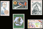 POSTE AERIENNE N°80/105  26 valeurs neufs ** TB