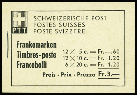 CARNETS N°36 12x5c + 12x10c + 6x20c (cote 160FS) neuf