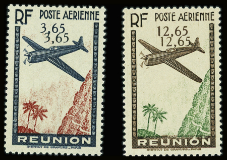 N°2c et 5c variété faciale doublée, le 2c neuf *, le