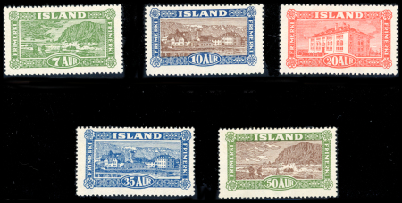 N°115/119 vues diverses, neuf *, TB