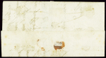 N°1 10c. noir, obl. PC 1689 sur LAC des PLM, CaD T15