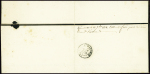 N°1a 10c. bistre-brun (nuance foncée, filet supérieur